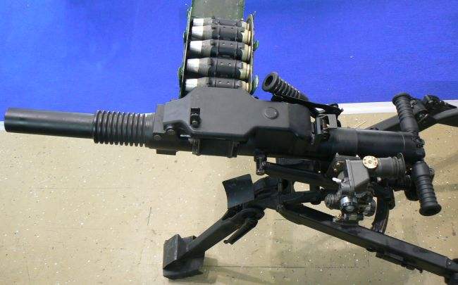 mk 19榴弹发射器,是在越战时开始装备美军,直到多年之后的今天,它本身