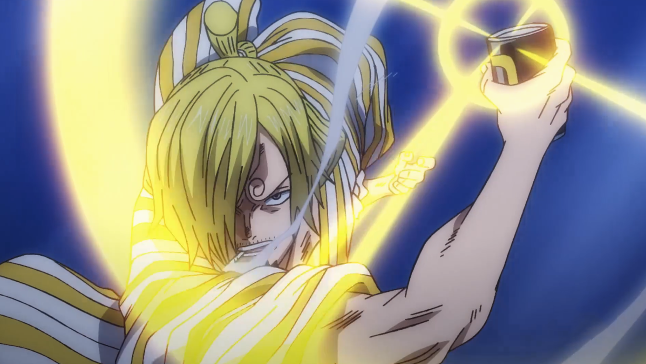 海贼王925集:完全体山治对战兽人形态佩吉万,到底谁更胜一筹呢