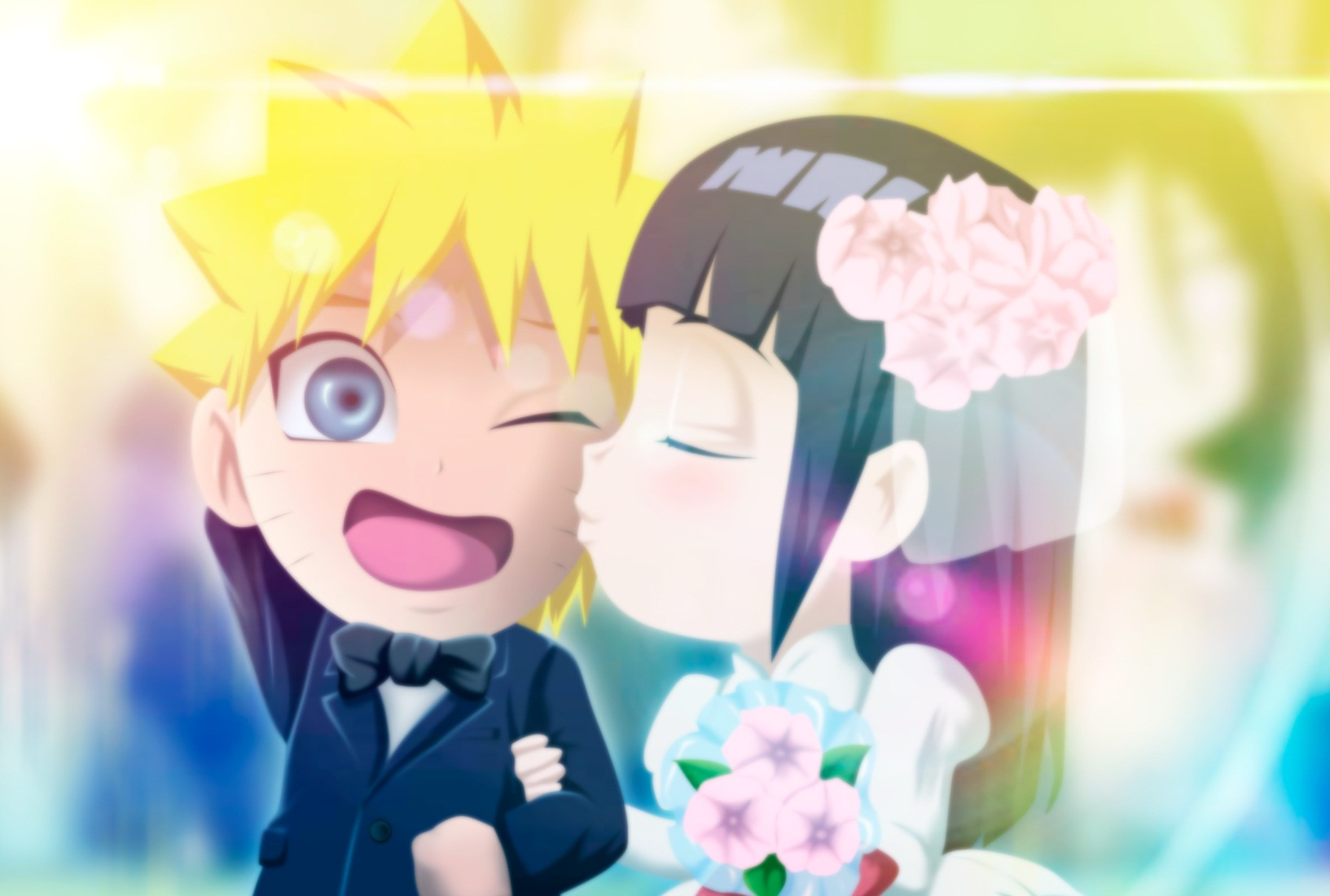 火影忍者高清壁纸分享,鸣人和雏田甜蜜满分,喜欢他们的快收藏!