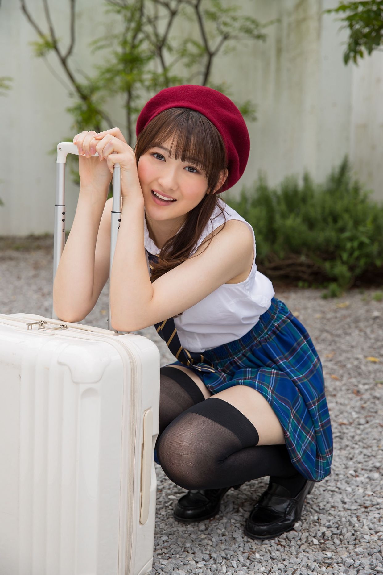 近藤あさみ 性感格子短裙制服写真