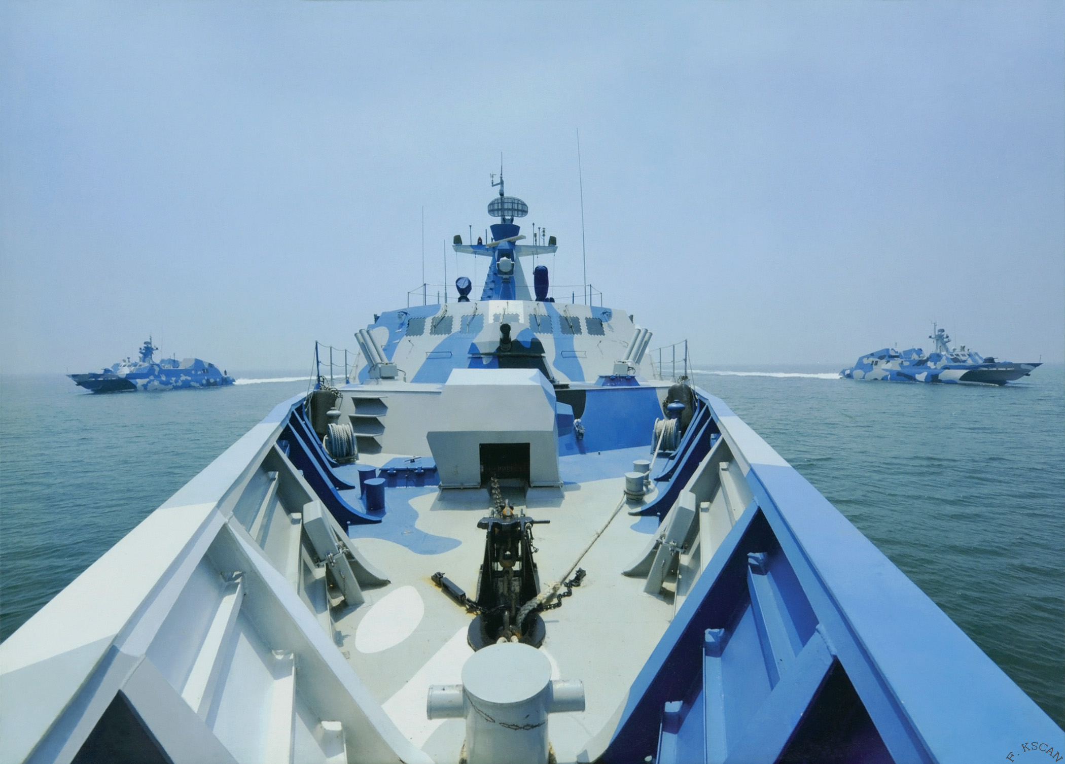 个个凶猛:中国海军最强射导弹