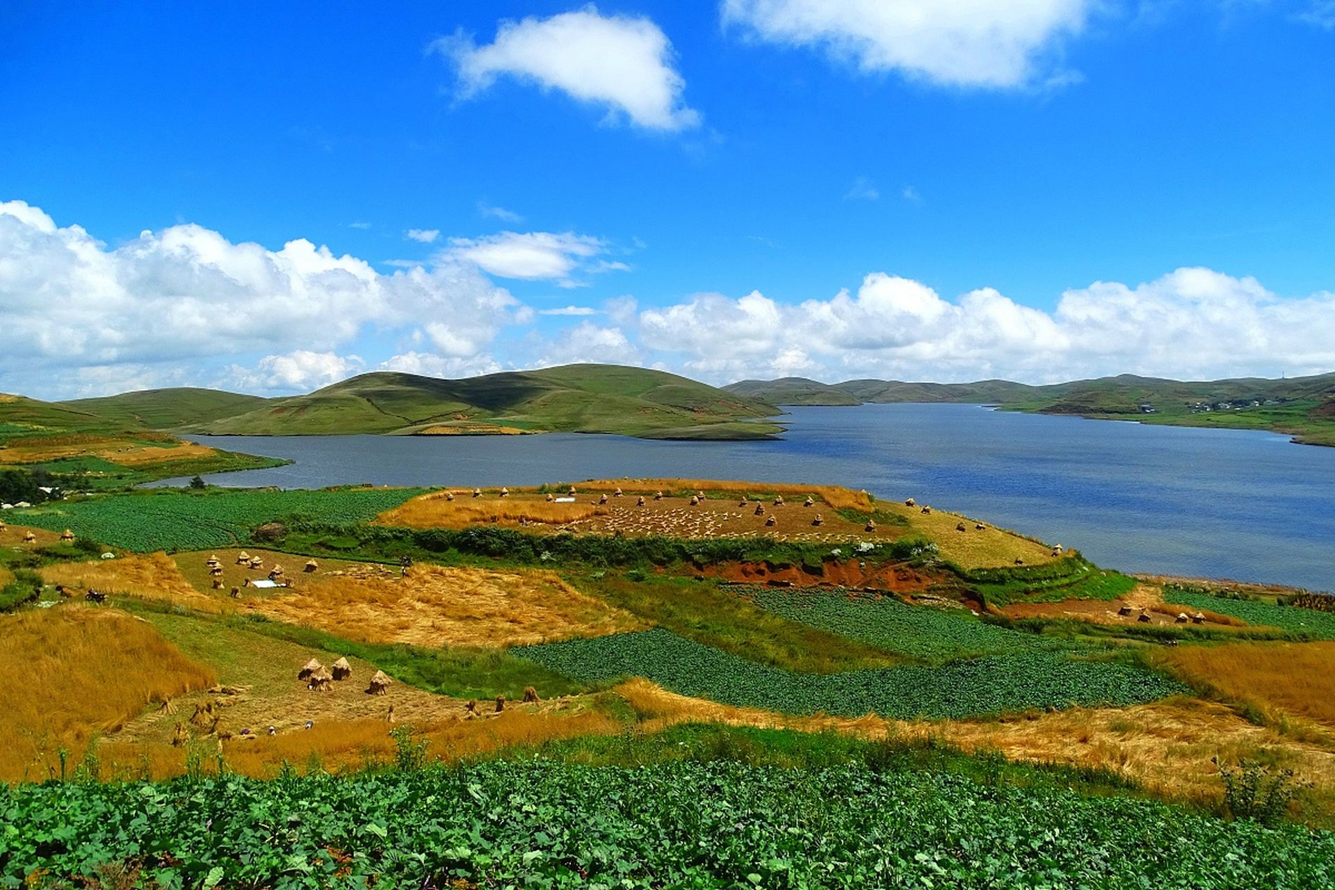 七仙湖草原,位于阿尔山市东北75公里处,是呼伦贝尔草原的一部分.