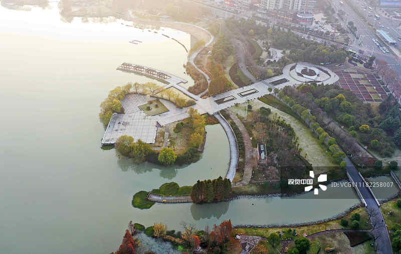 淮安钵池山公园地图图片