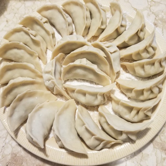 韭菜花猪肉饺子,好吃不如饺子,味道鲜美极了