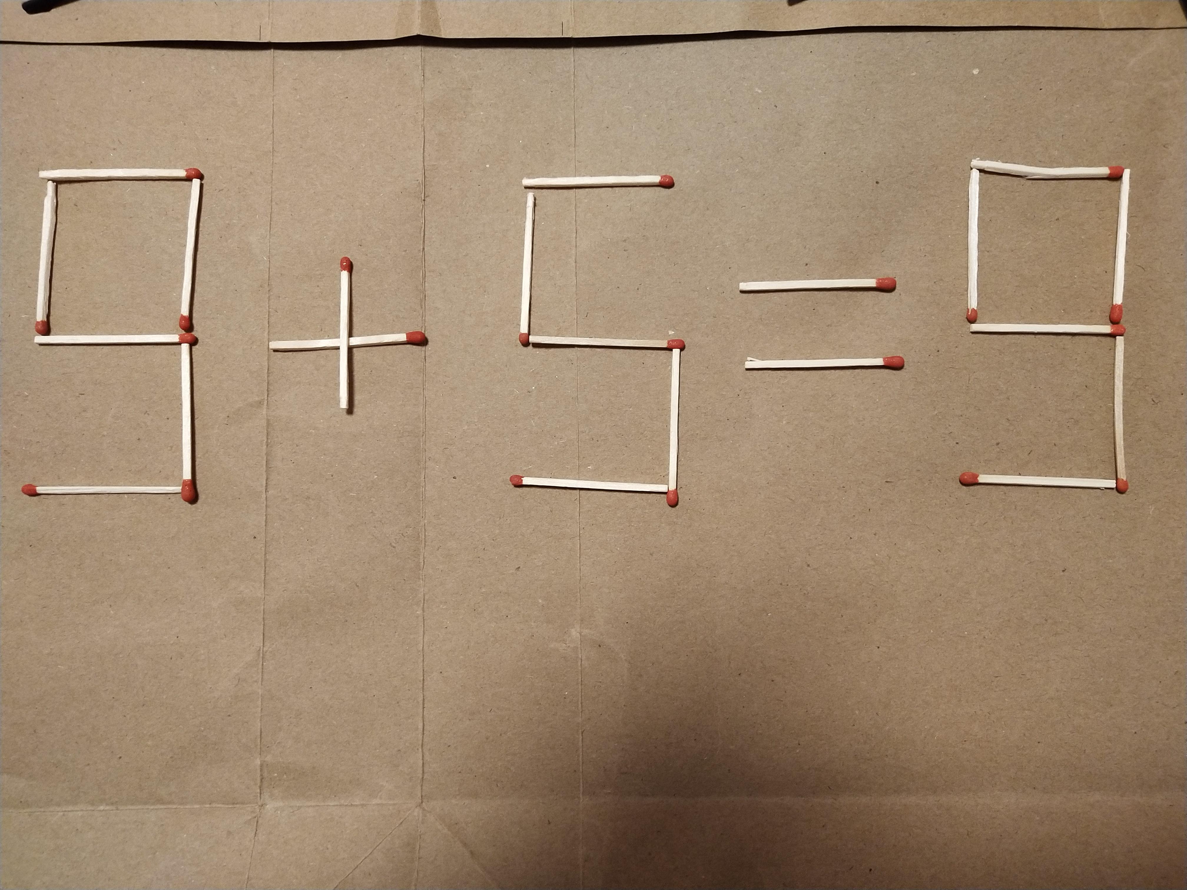 智力题:移动一根火柴使等式成立,我用了68秒你能更快吗?