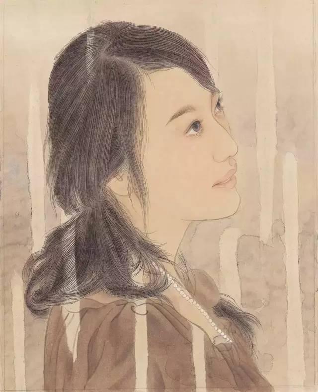 高伯龙仕女画图片