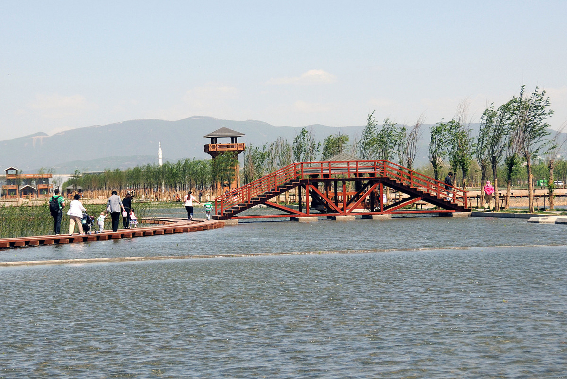 颍上八里河风景区图片