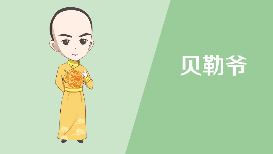 贝勒爷:古代皇室爵位的一个名称