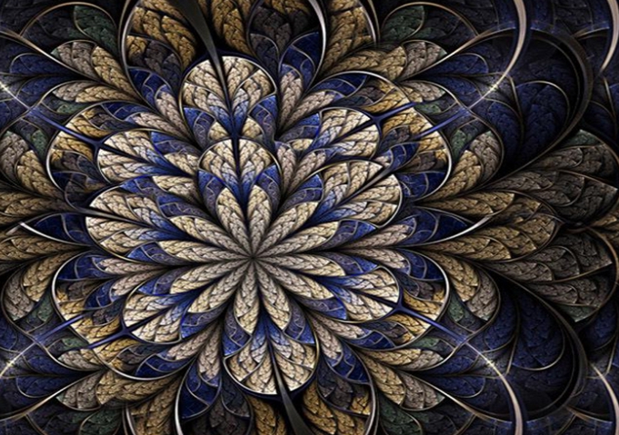 现代壁画的特征之一是装饰性,增强了建筑空间的美感