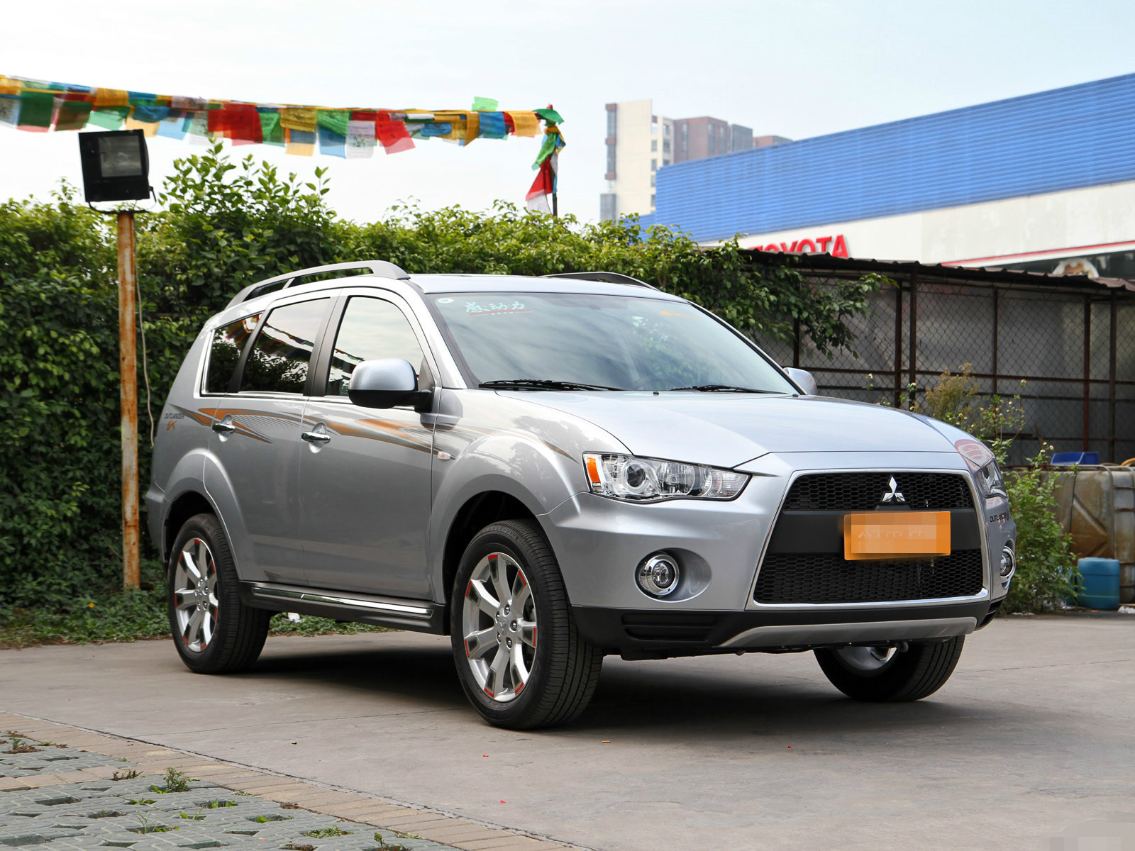 对三菱欧蓝德ex外观的鉴赏