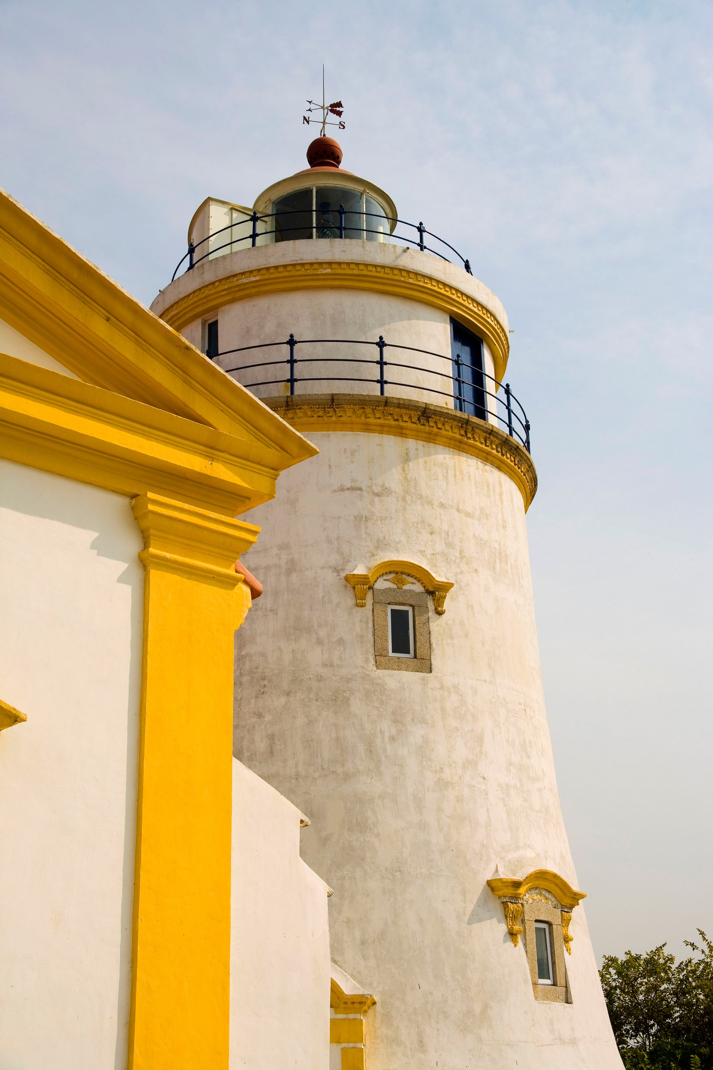 真实美景:澳门一处景点——松山灯塔风景