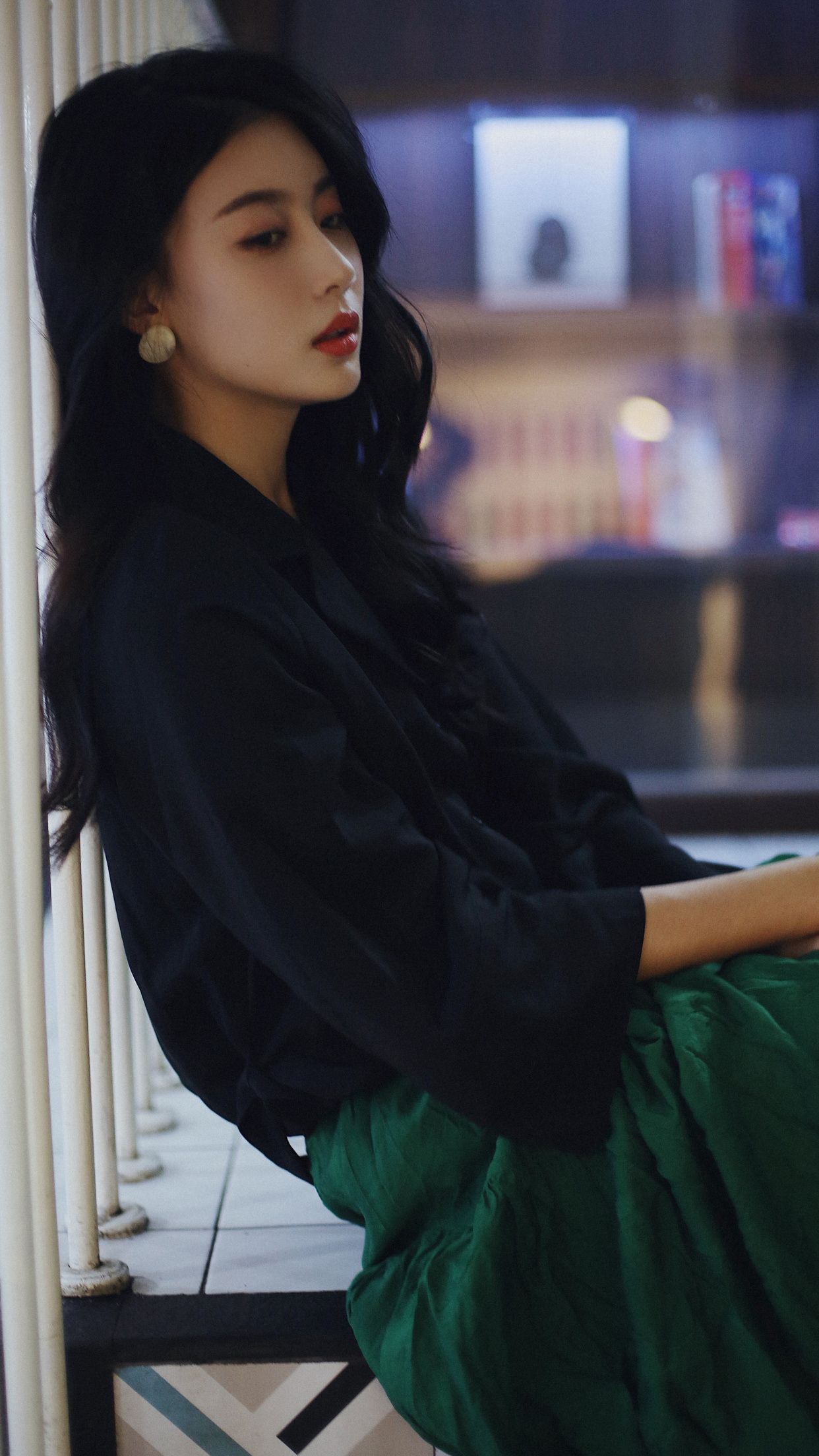 张雅卓精美壁纸:尽显嫣然,温柔如水淑女范