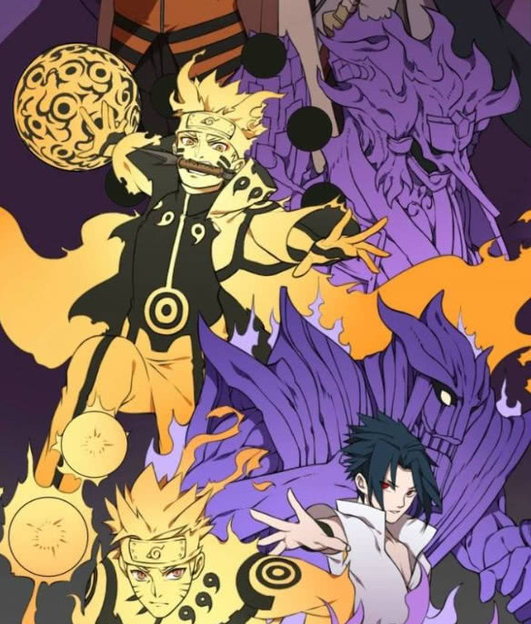 鸣佐两下忍的成长历程变化,到了最后,简直是异父异母的亲兄弟!