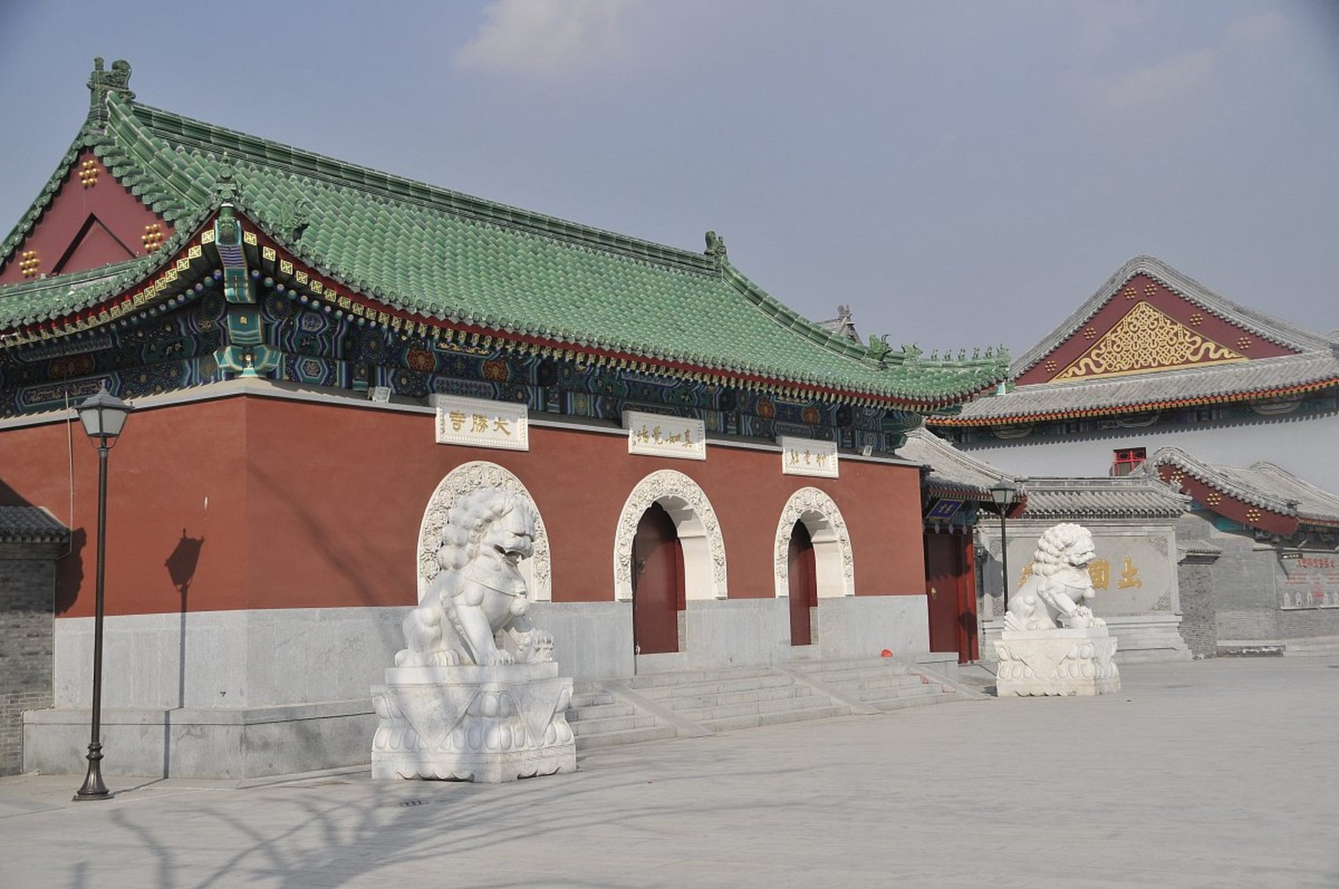 " 天津的大悲禅院,一个在繁华都市中难得的清净之地.