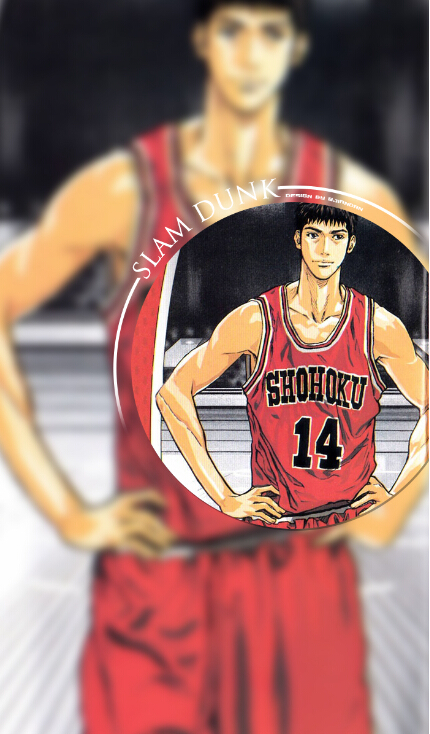 《灌篮高手》手机锁屏壁纸,桌面壁纸,手机屏保,无水印-樱木花道·10号