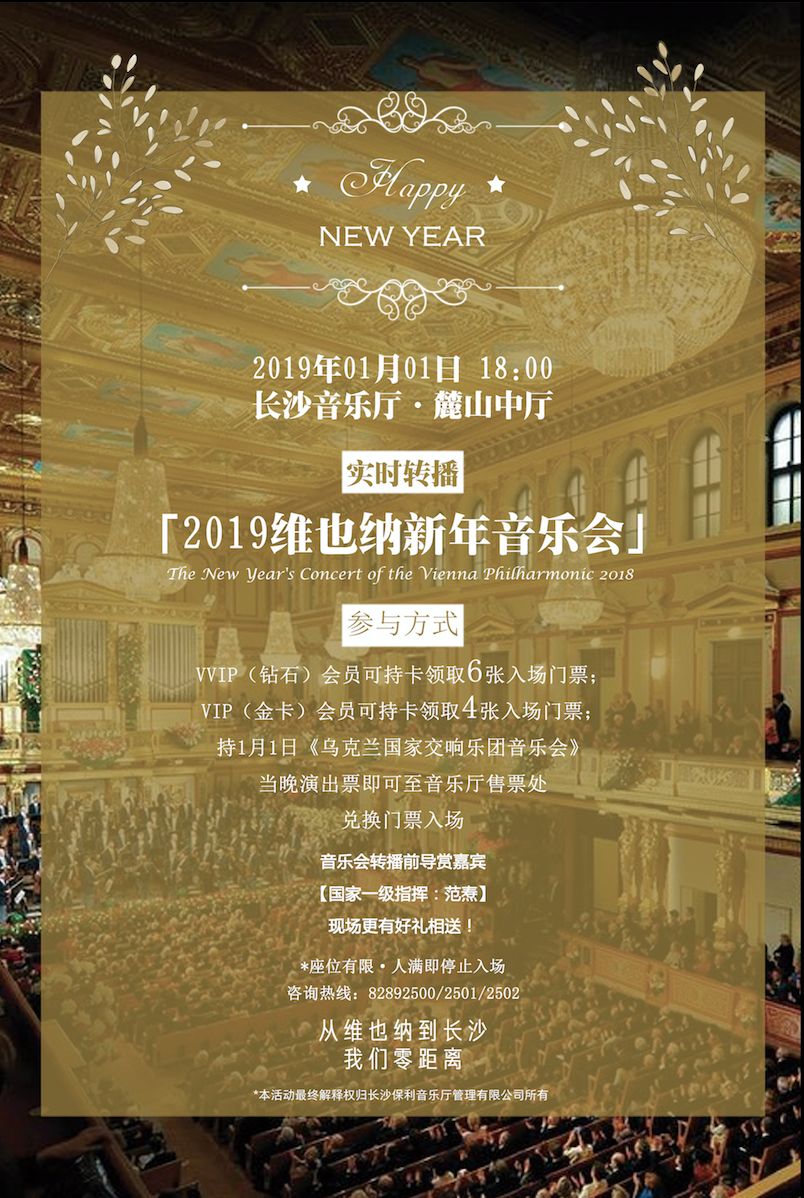 维也纳新年音乐会海报图片