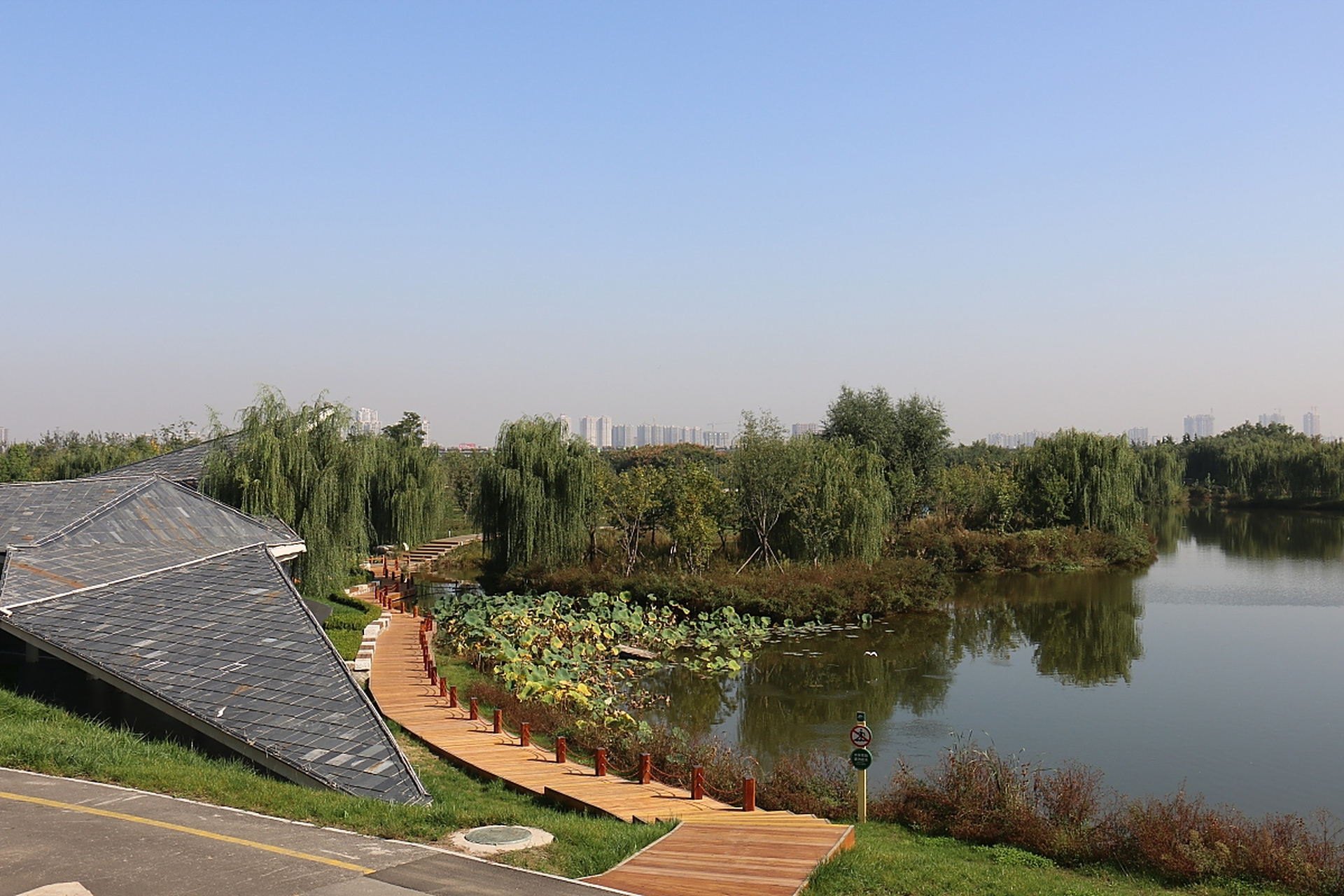 天津河东公园,位于天津市河东区,是这座繁华都市中的一片宁静绿洲.