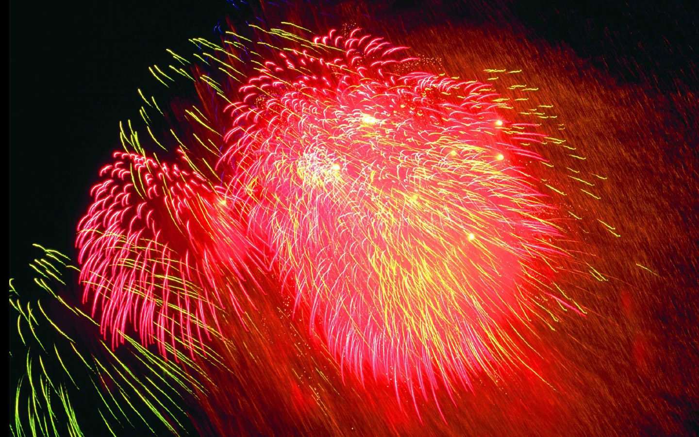 灿烂烟花创意效果图「三」,高清图片,炫彩壁纸