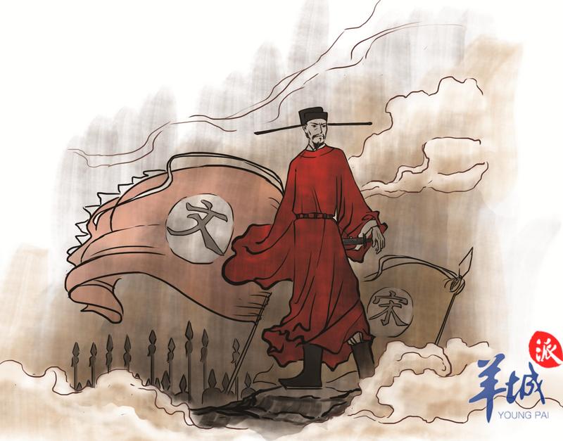 文天祥简笔画简单图片