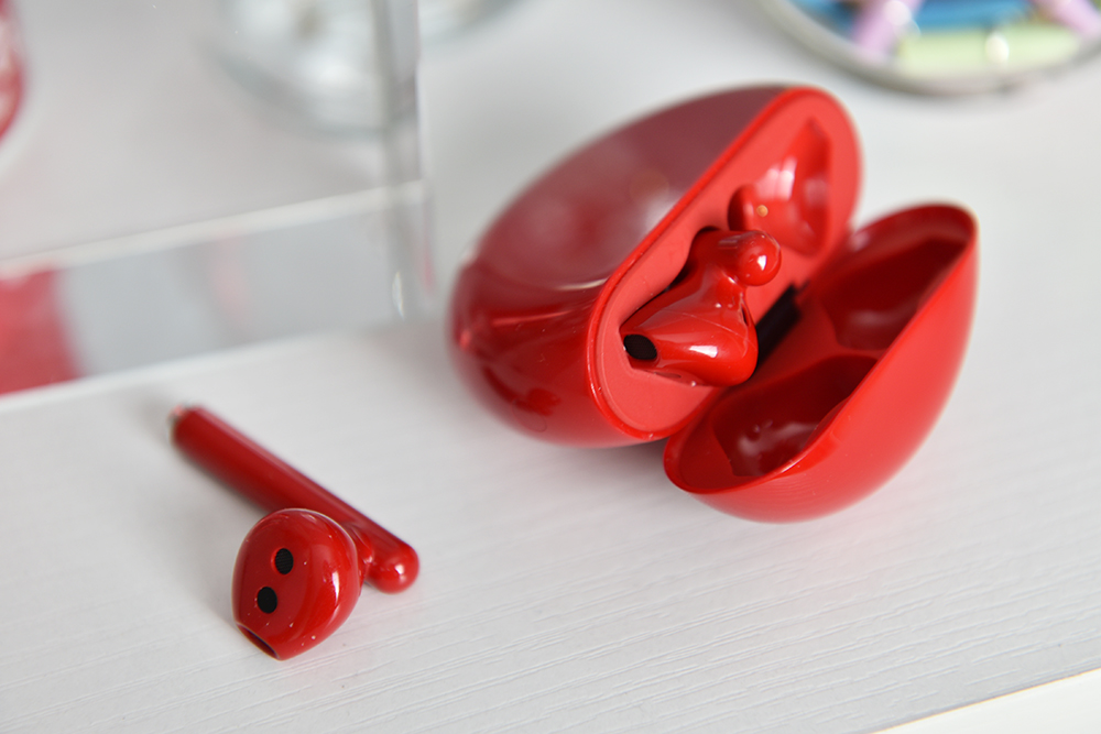 圣诞送给女友的甜蜜好礼 华为freebuds3 密语红开箱