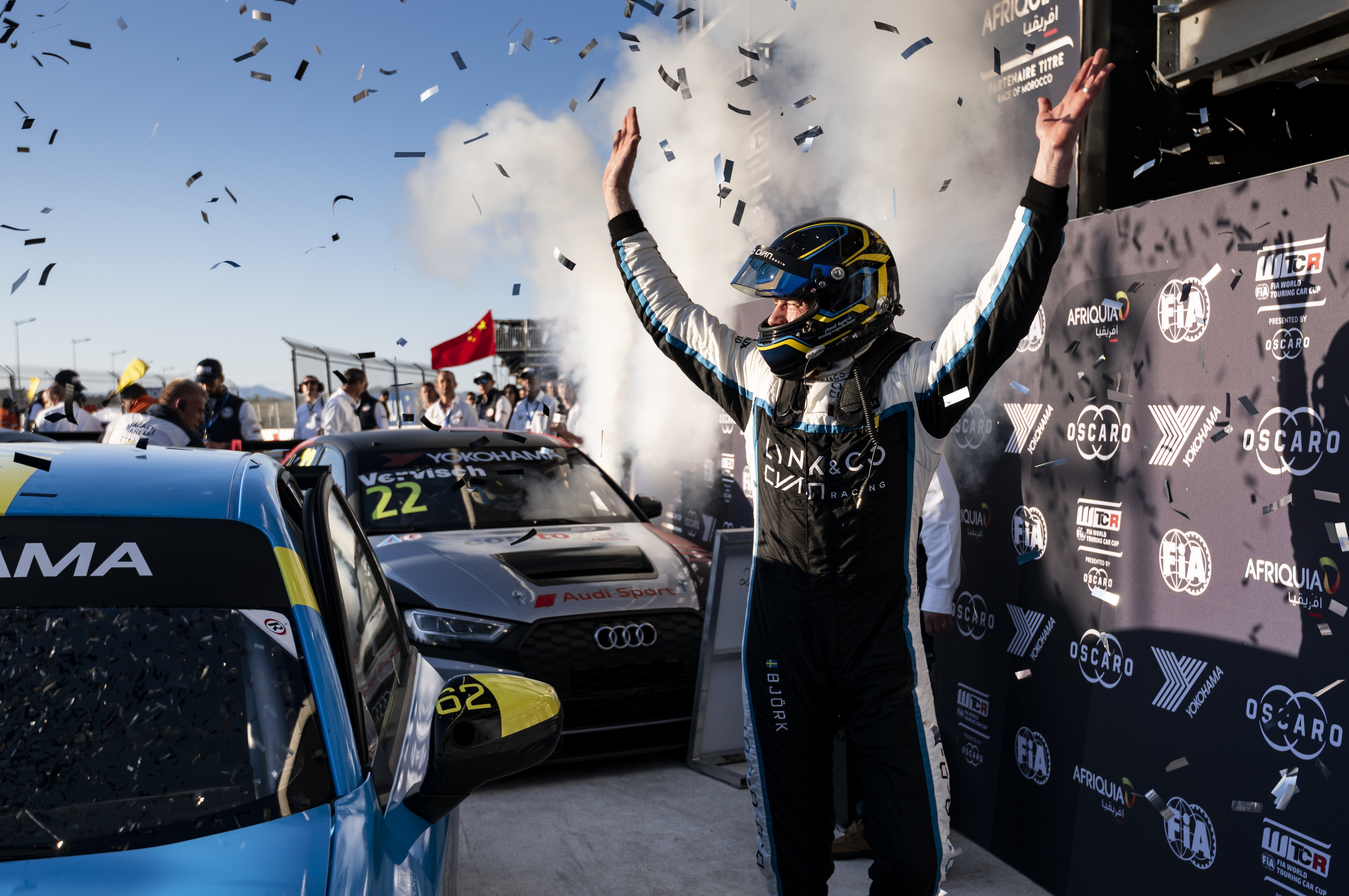 赛车——房车世界杯摩洛哥站正赛第三场:领克夺冠军(7)