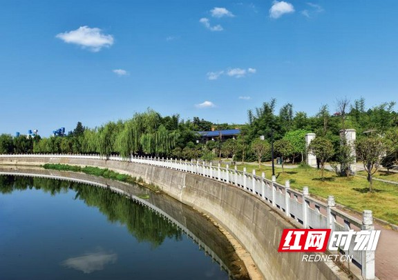 桃江灰山港镇:河长制"治"出志溪河河秀水清