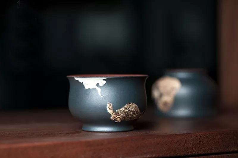 青年陶艺家王龙 · 福缘对杯