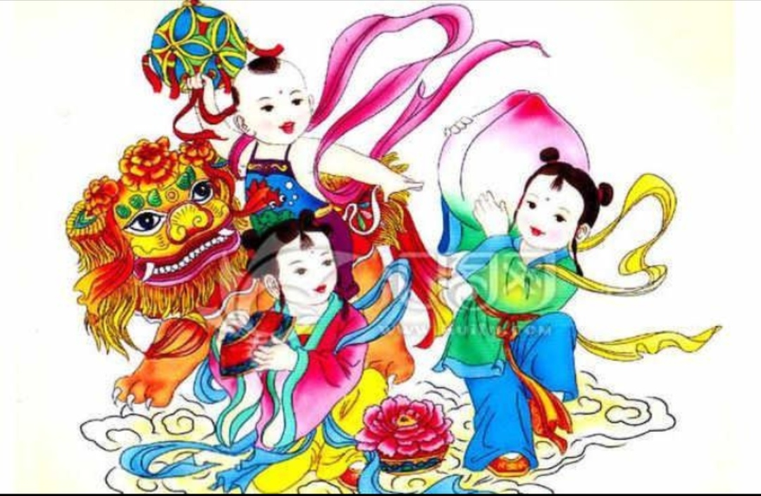 传统中国年画欣赏