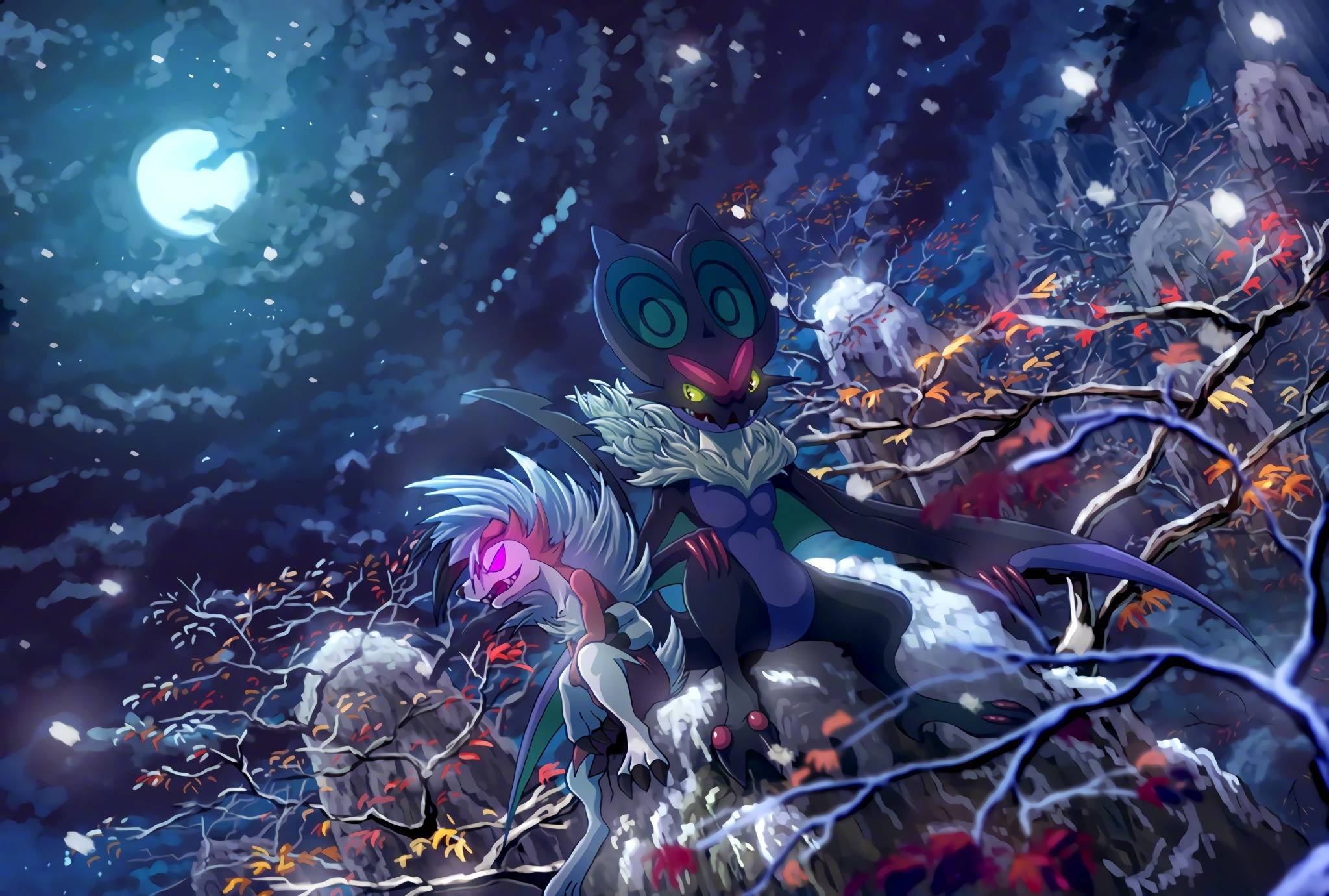 日本画师karasora笔下的"精灵宝可梦"视觉美图欣赏