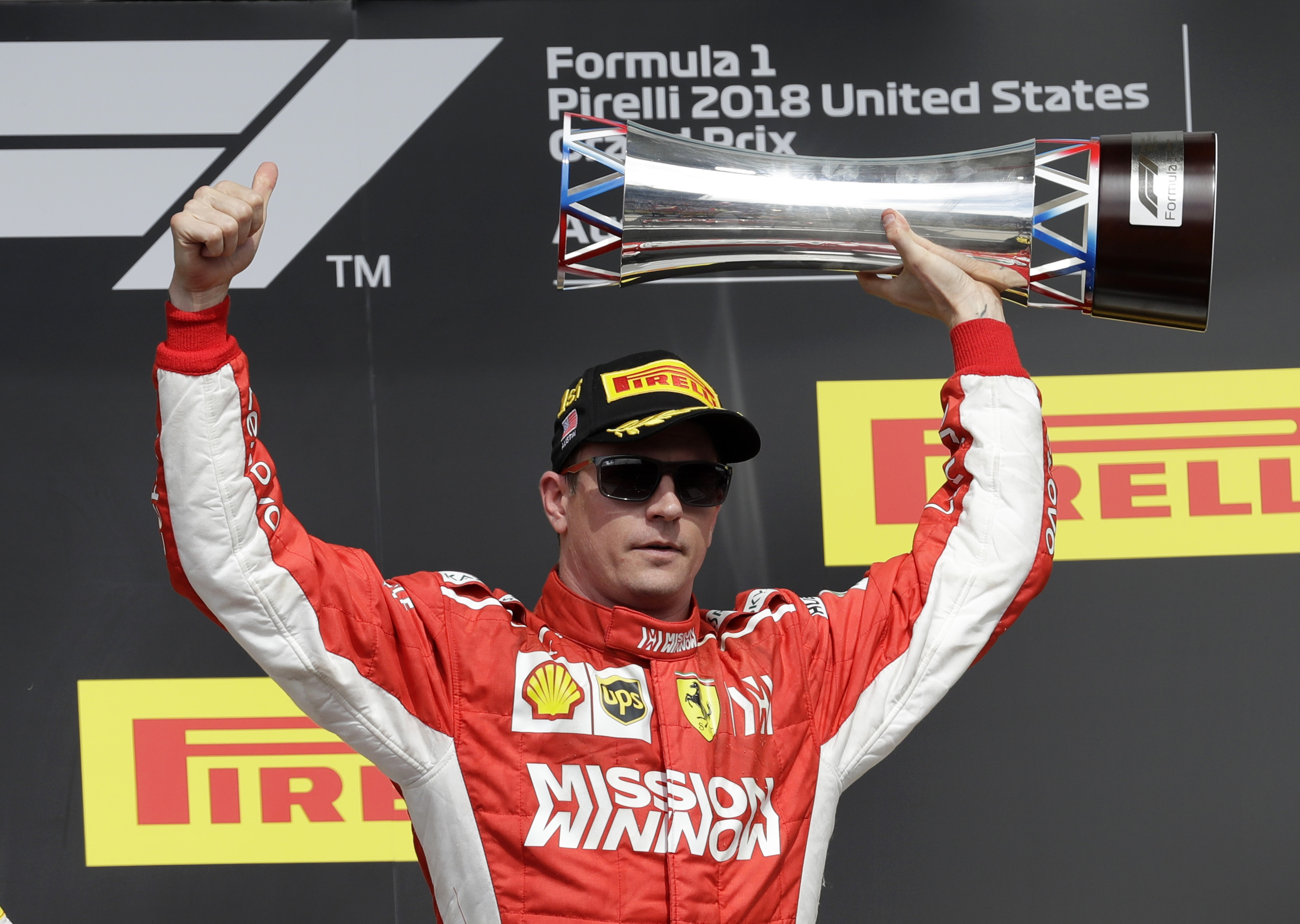 赛车——f1美国站:莱科宁夺冠