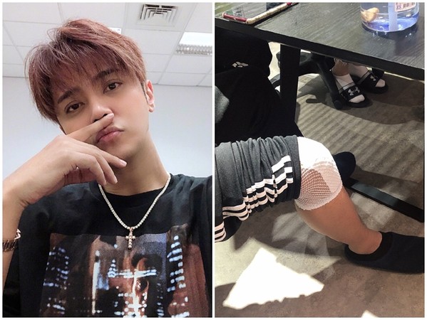 罗志祥录综艺膝盖受伤 硬撑练舞跳起时脚软跪地