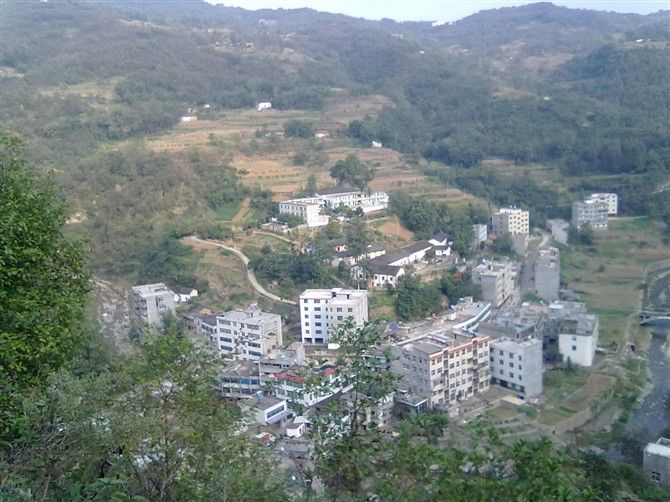 郧西景阳乡泥沟风景