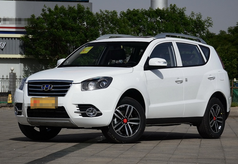 吉利gx7,精致时尚的外观设计简约大方,让整车更帅气