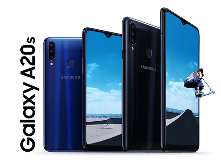 三星 galaxy a20s国行版上架:骁龙450 后置三摄,预订价799元