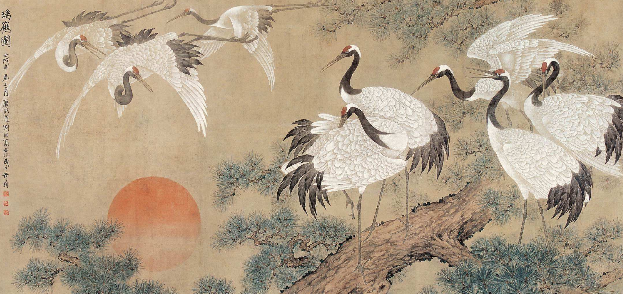 宋徽宗画了幅《瑞鹤图》,上面18只仙鹤,暗藏北宋命运