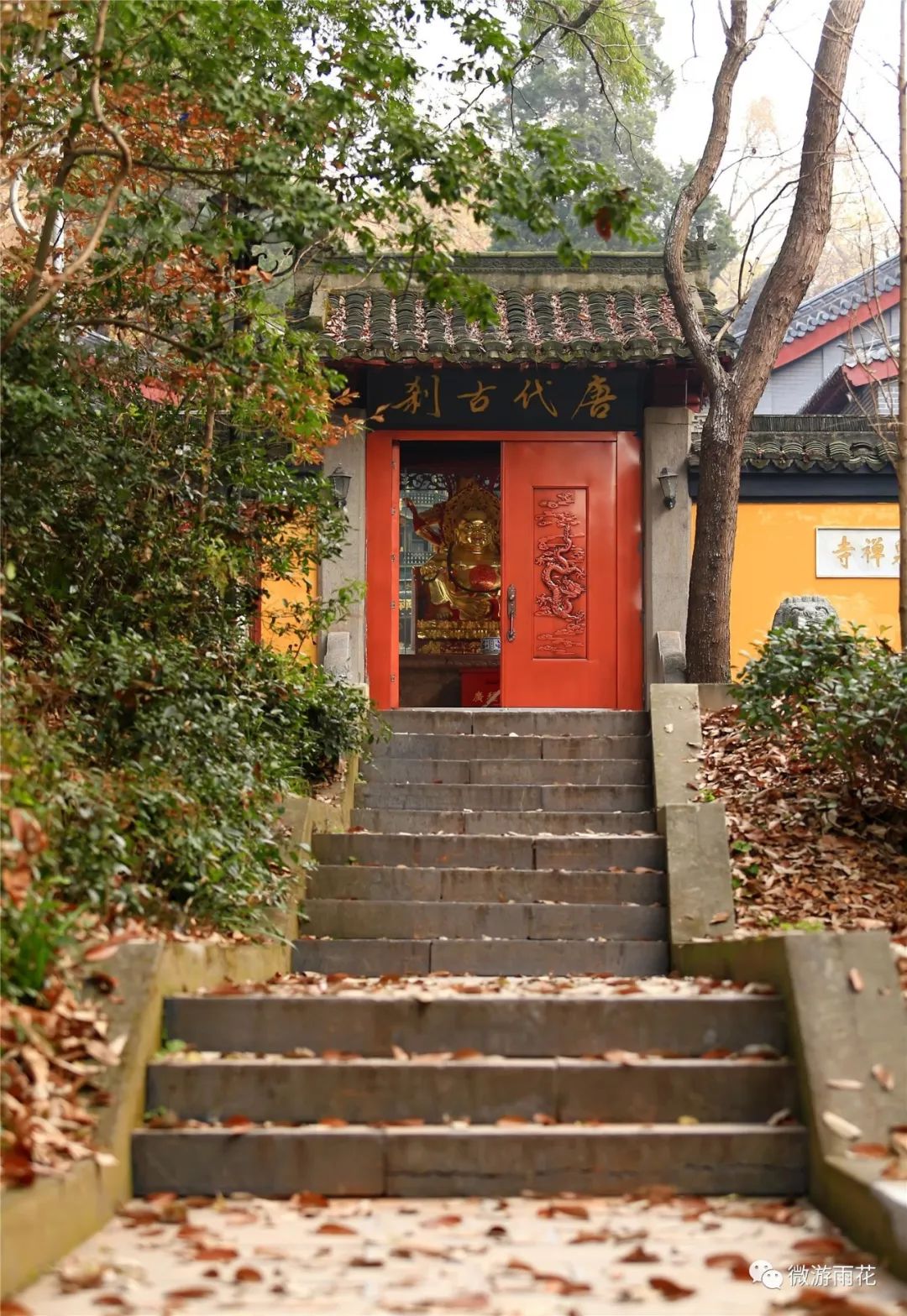 缓解炎夏的酷热 来南京古龙泉寺寻一方清静