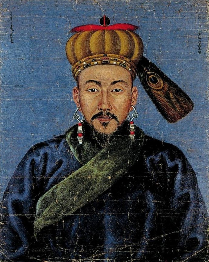 清朝武将朝服像:多尔衮样貌彪悍,湘军将领身穿盔甲,气势非凡!