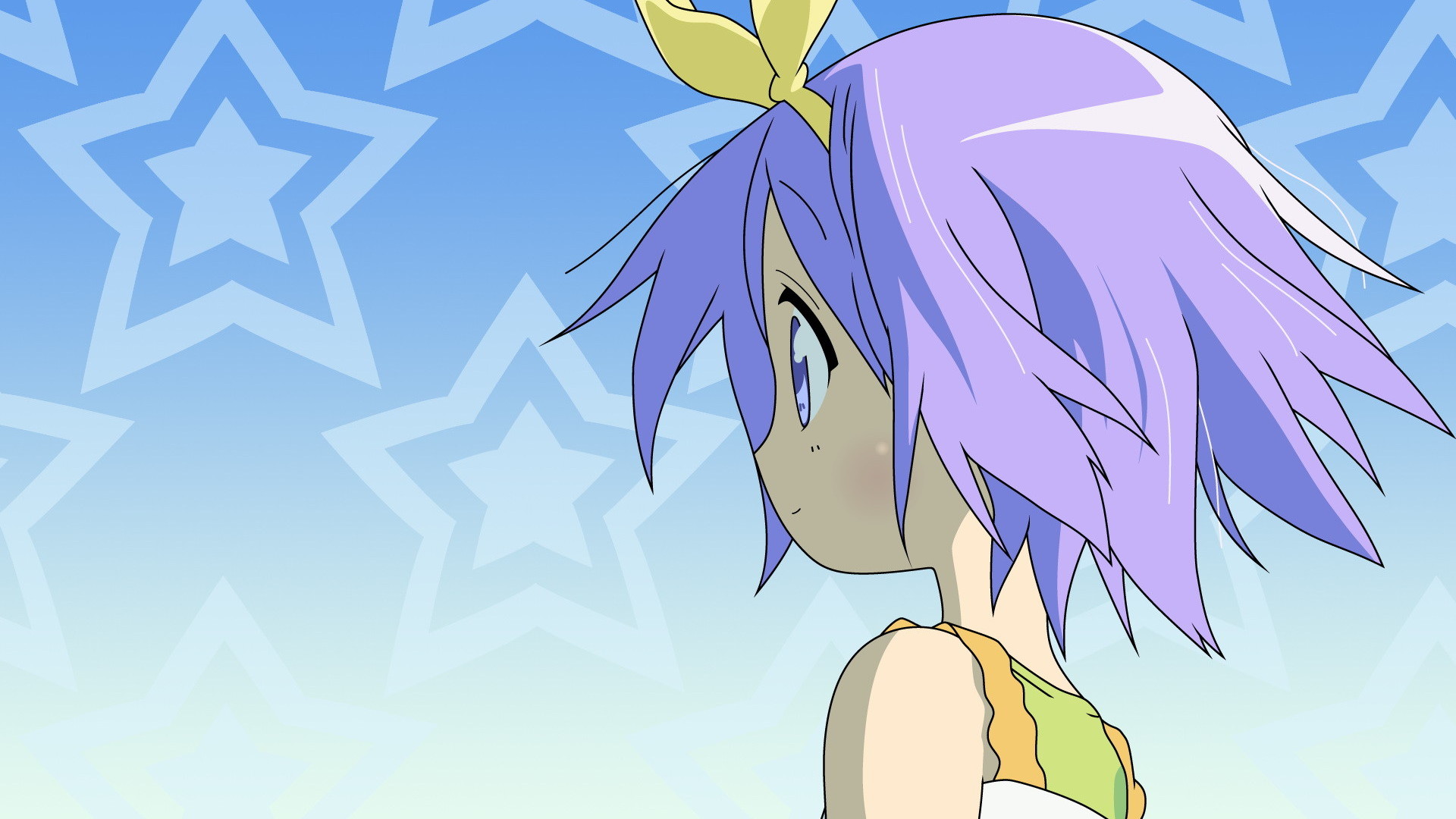 lucky star幸运星动漫壁纸