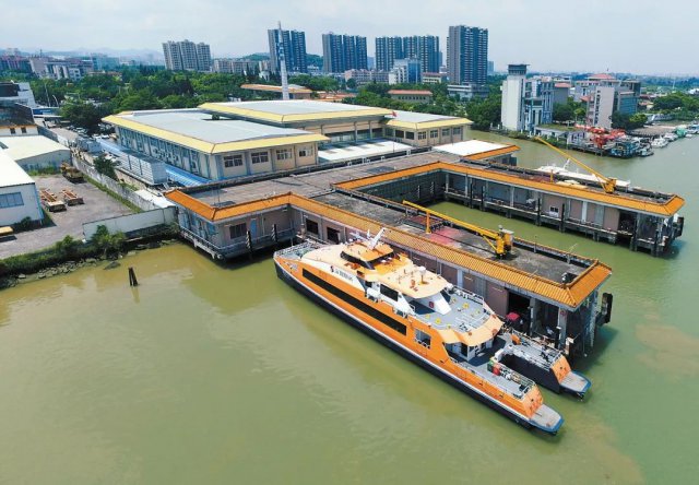 七进七出!深中水上巴士月底将增至14个单航班