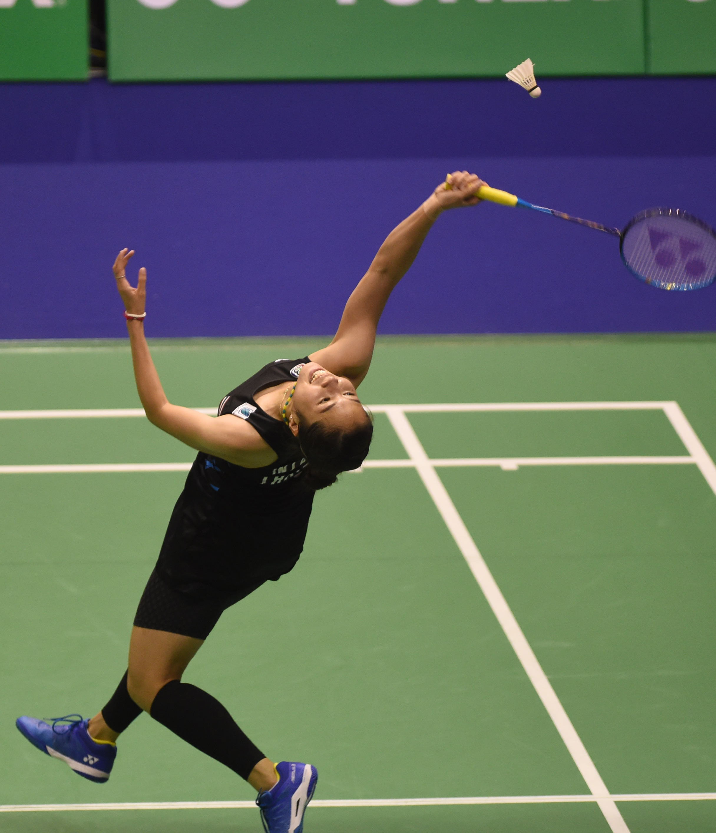 羽毛球——香港公开赛:因达农晋级半决赛(2)