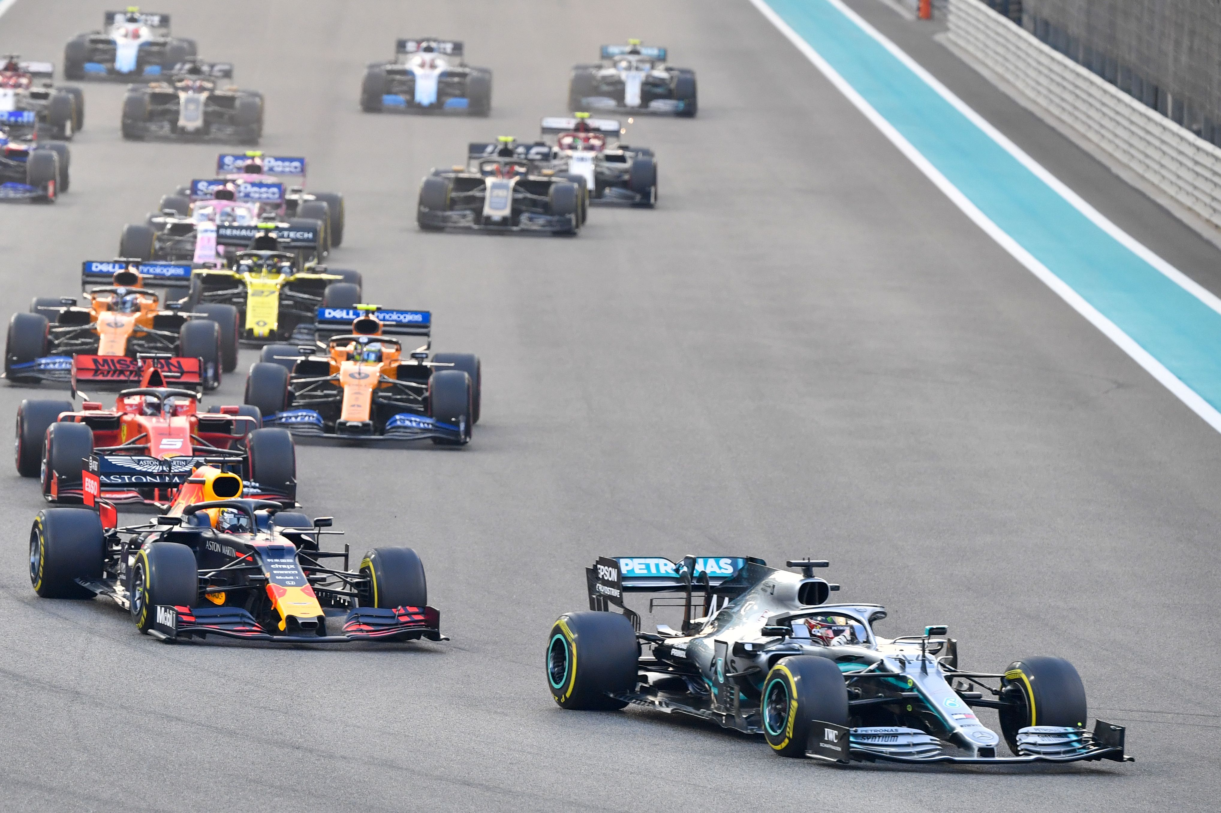 赛车——f1阿布扎比大奖赛:汉密尔顿夺冠(10)