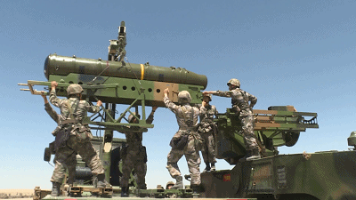 陆军防空兵:平沙无垠听剑啸,强弓满弦射天狼!