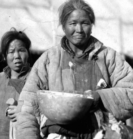 老照片:民国山东大饥荒 百万灾民闯关东