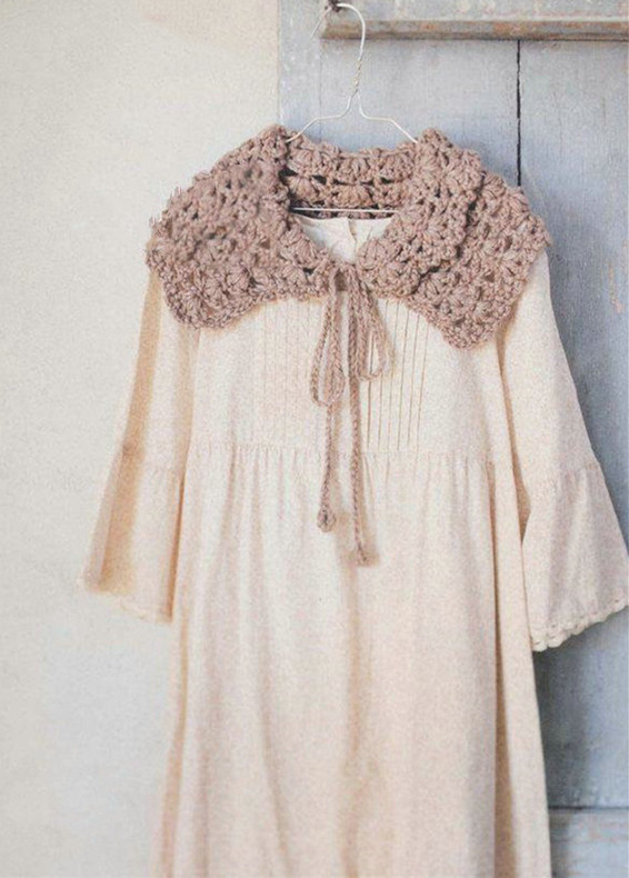 美美哒毛线小披肩,附6款编织图解,手工编织你喜欢吗?