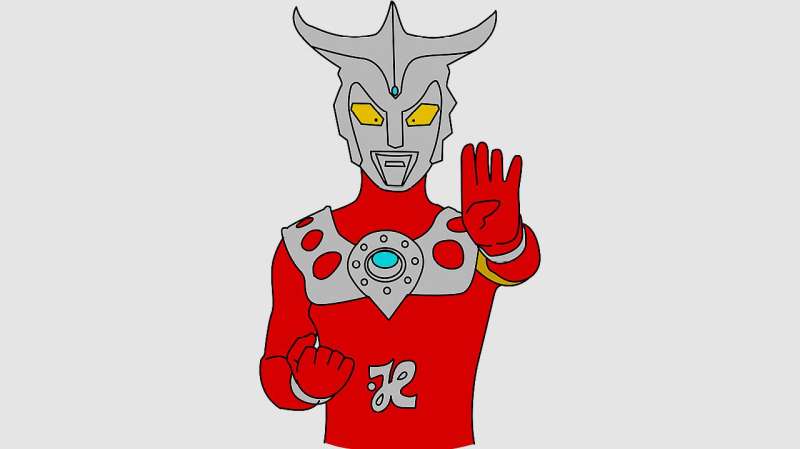 奥特曼简笔画之赛罗的恩师雷欧奥特曼,亲子,早教,好看视频