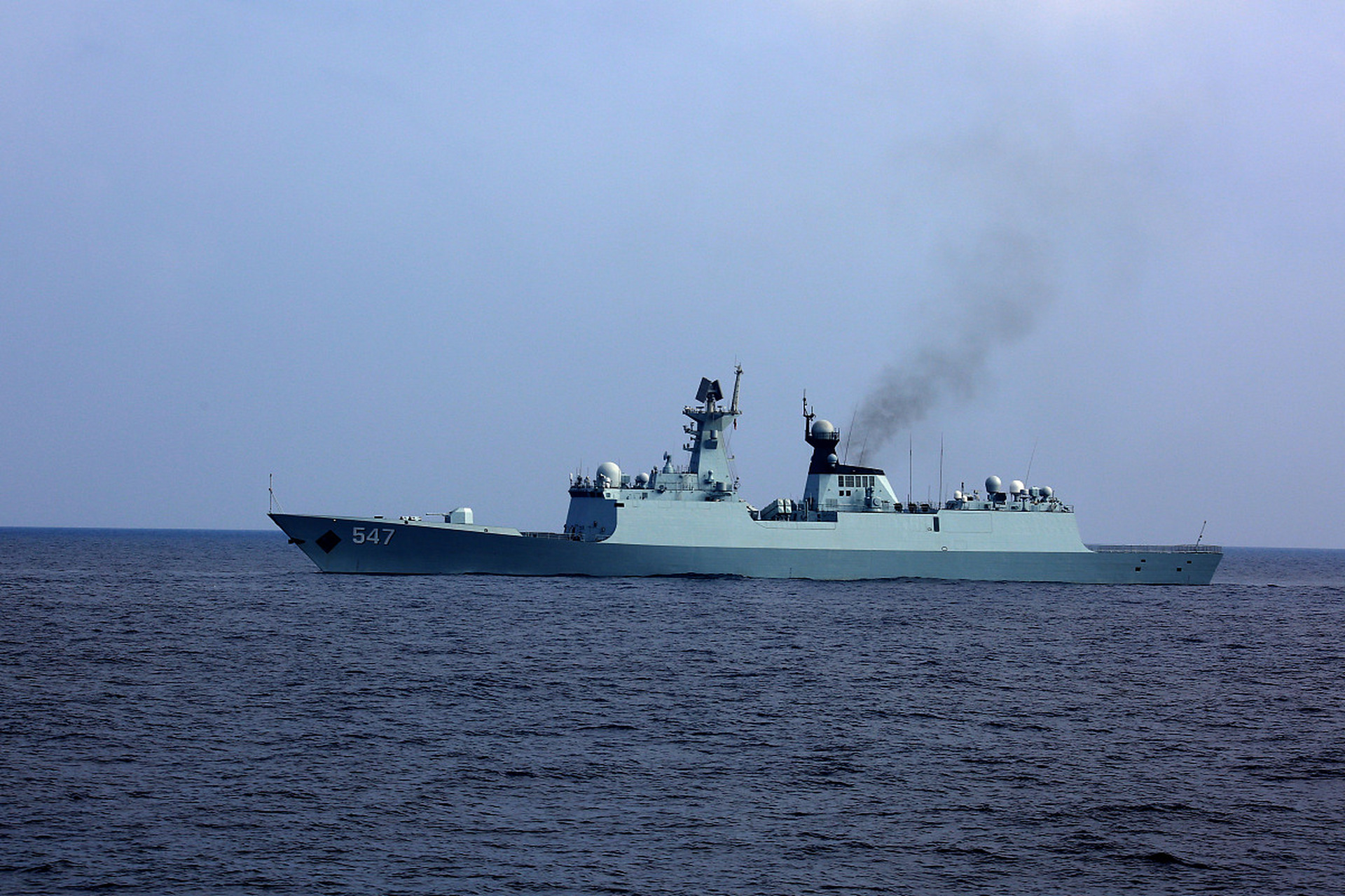 057驱逐舰的三大亮点:  1.