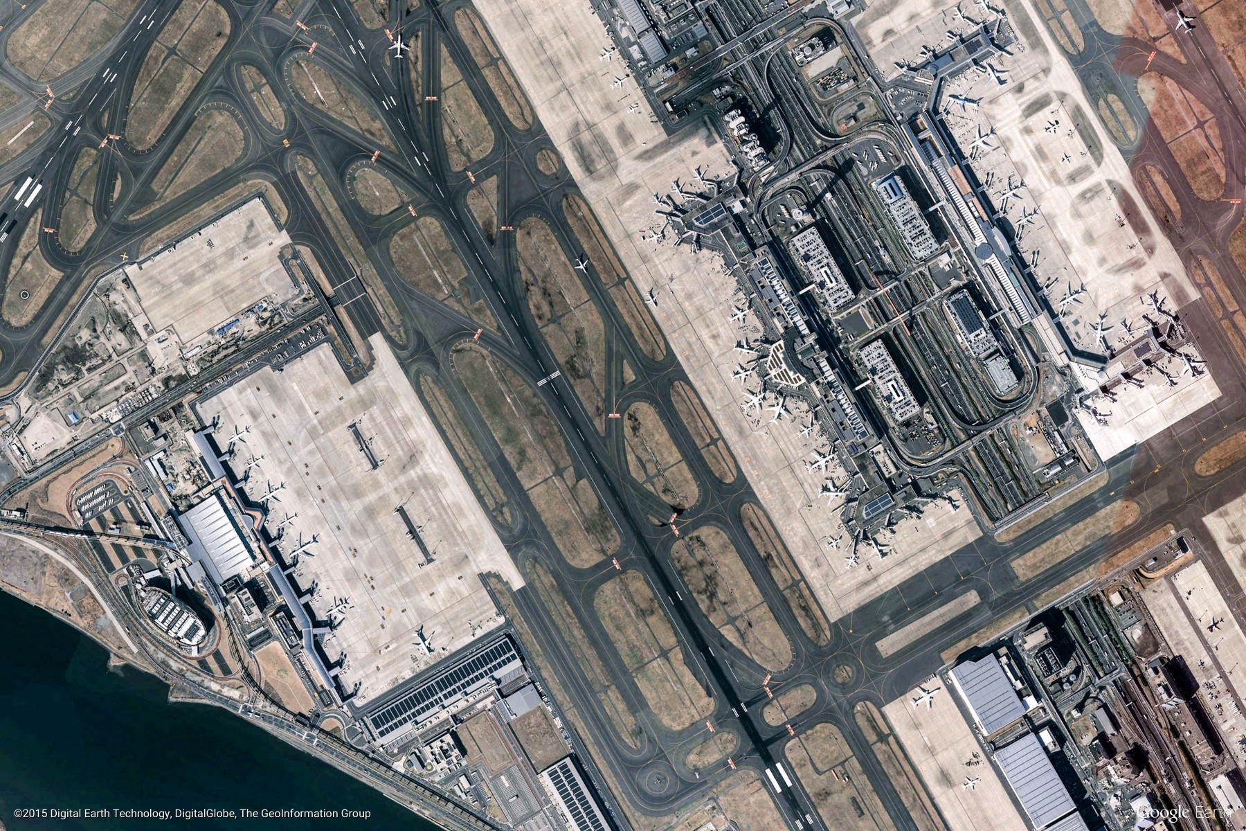 谷歌超清实时卫星地图图片