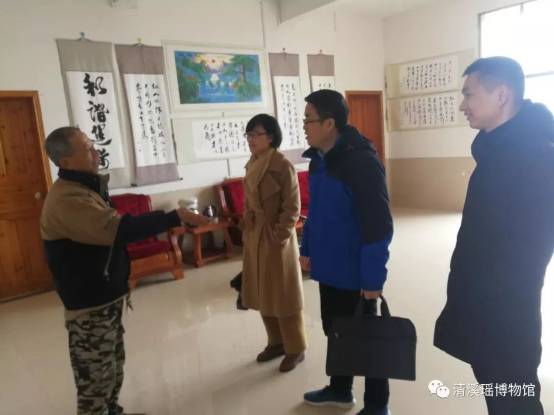 中共江永县委常委,纪委书记唐阳陵到清溪瑶博物馆调研瑶族"廉德文化"