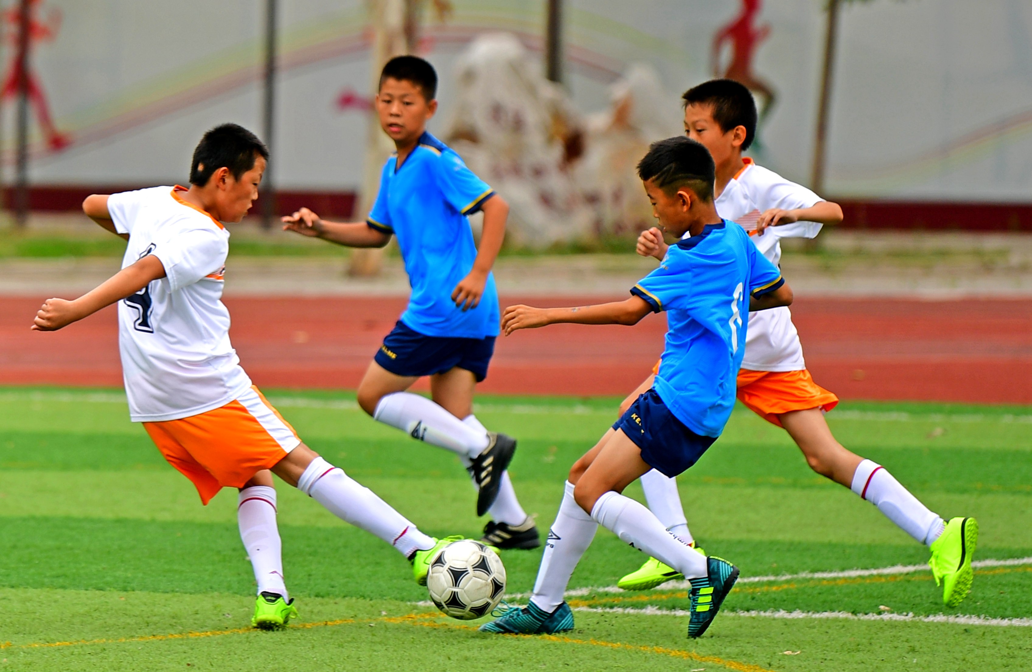 足球——京津冀足球少年同场竞技(1)