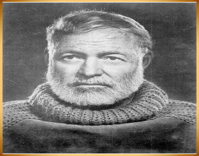 海明威的老人与海中,主人公桑迪亚哥,原型是他自己,还是别人?